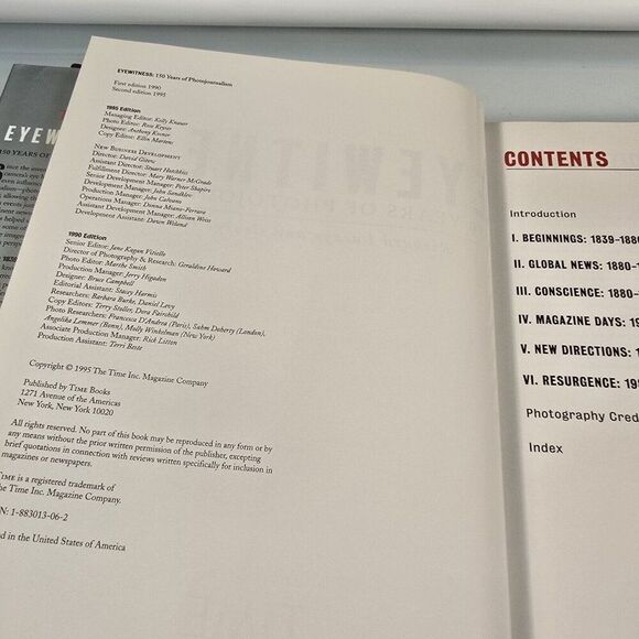 Time Eyewitness 150 Years of Photojournalism by Time HC 1995 R Lacayo G Russell - Picture 4 of 12